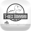 T-Rex Working Black and White